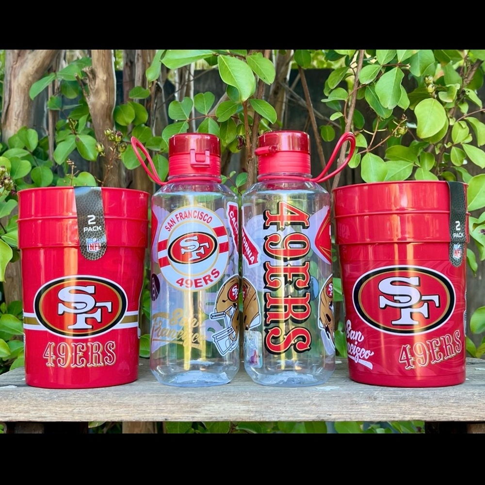 NFL San Francisco 49ers Drinkware 6 pc Set
